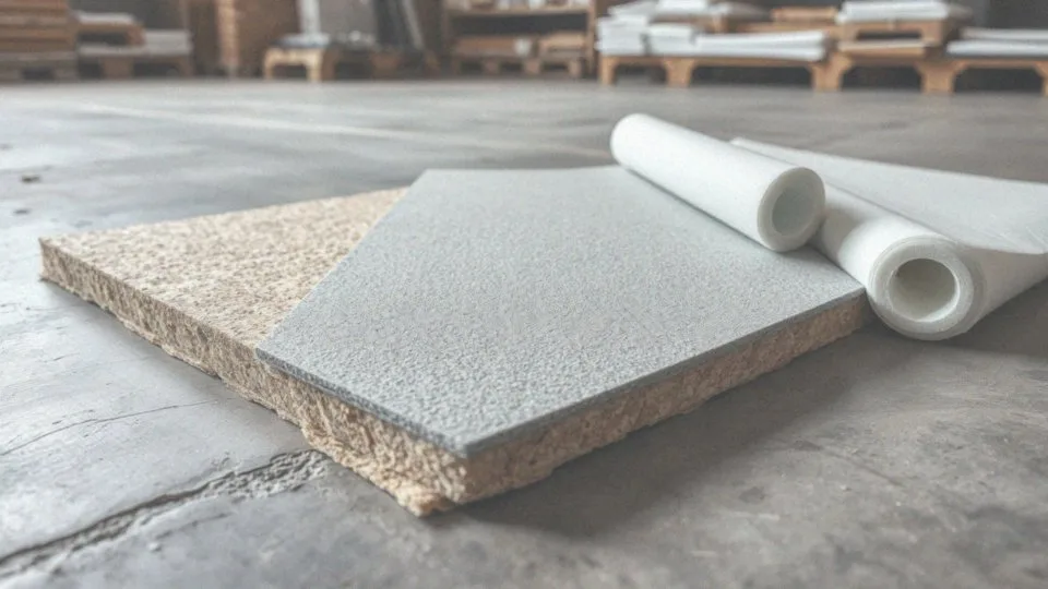 Jakie są różnice między podkładami korkowymi, polistyrenowymi i piankowymi?