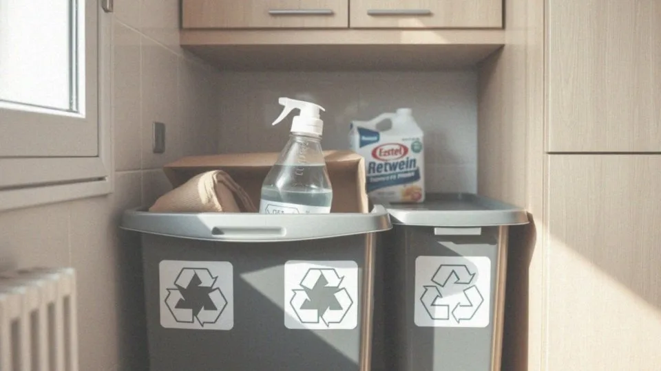 Jakie opakowania po chemii gospodarczej wrzucamy do pojemnika?