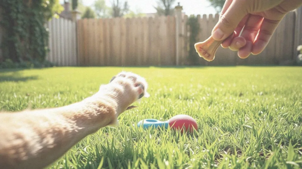 Jak nagradzać psa za poprawne wykonanie komendy „zostaw”?