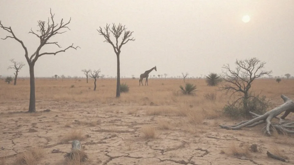 Jakie są skutki niedoboru pożywienia dla żyraf?
