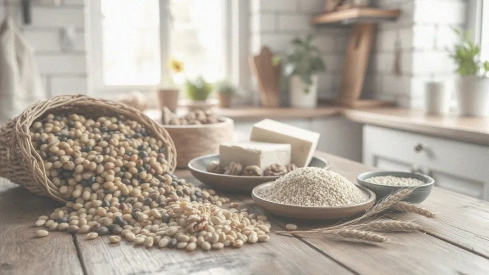 Jakie są główne źródła białka w diecie wegetariańskiej?