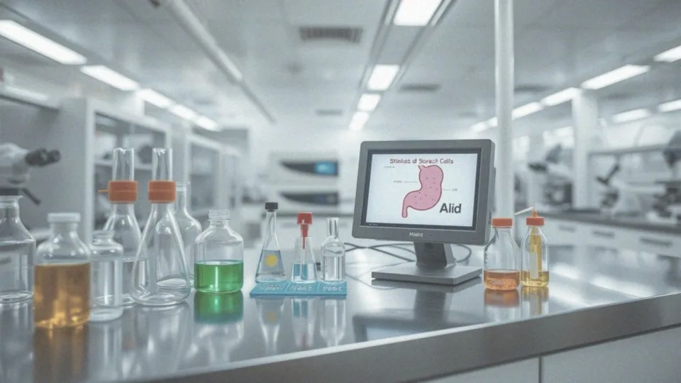 Jak bloker pompy protonowej zmniejsza wydzielanie soku żołądkowego?