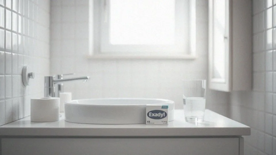 Jakie są możliwe skutki uboczne biegunki związane z Exacylem?