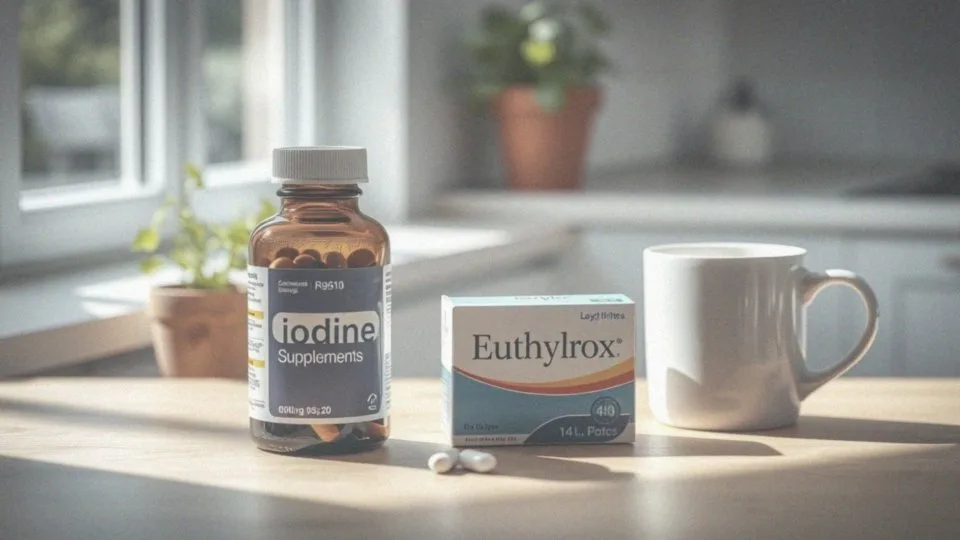 Jak suplementacja jodem wpływa na stosowanie Euthyroxu?