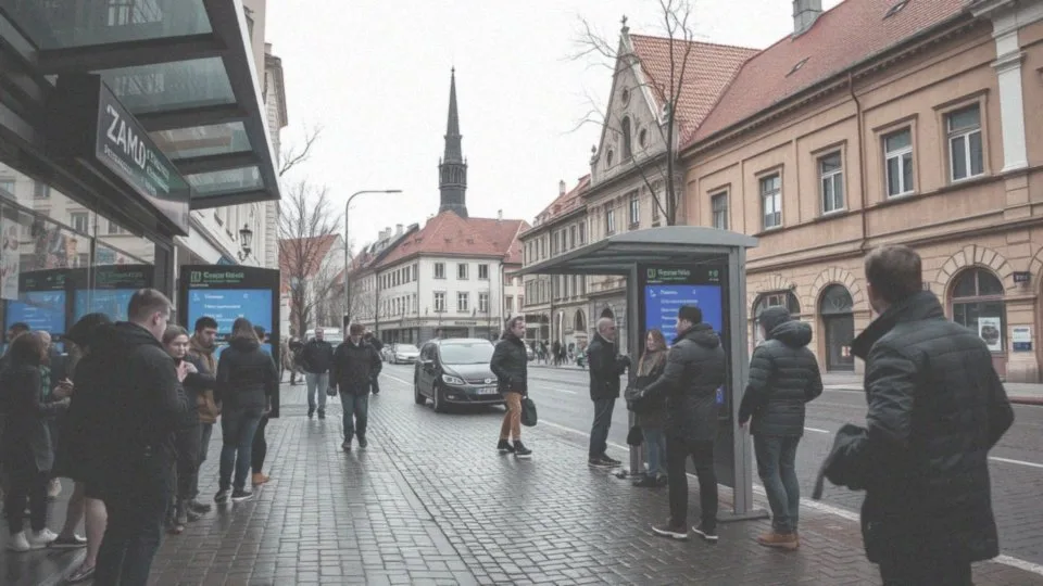 Co robić, gdy autobus ma opóźnienie w Zamościu?