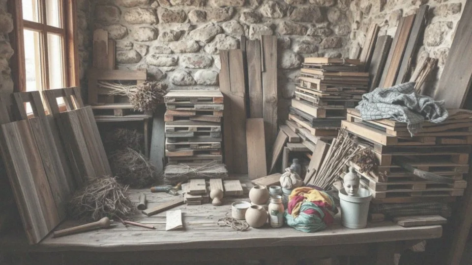 Jakie są opcje recyklingu w budowie szopki z drewna?