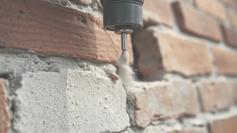 Jak nawiercać otwory do izolacji?