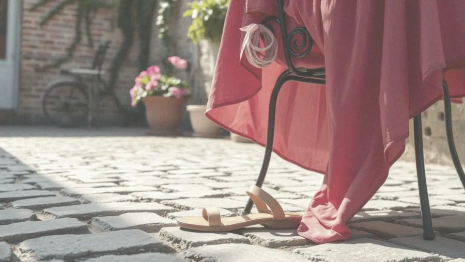 Jakie idealne sandały do malinowej sukienki na lato?