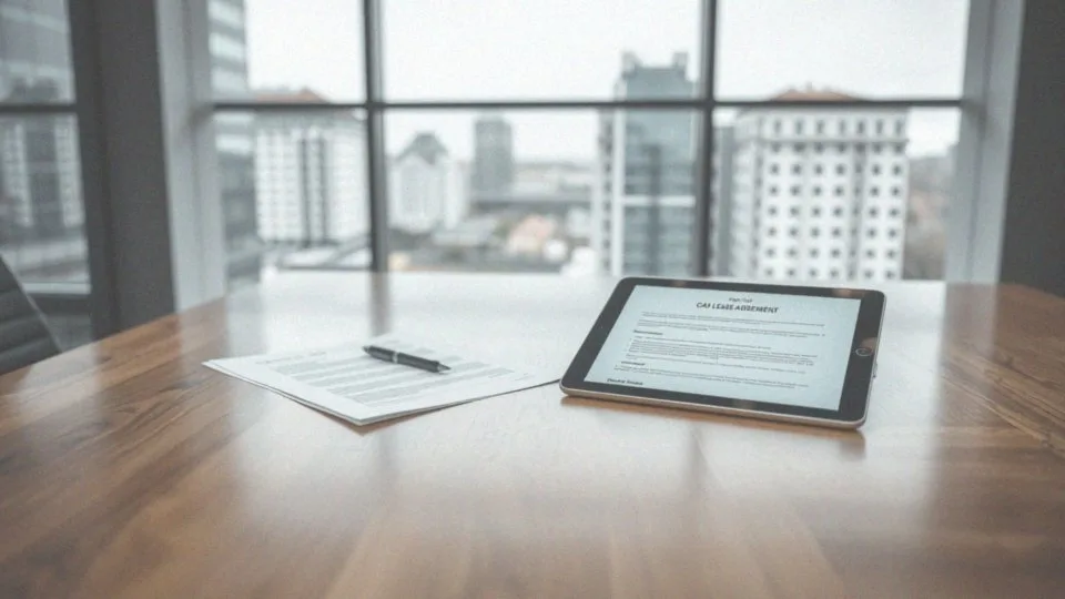Co zawiera umowa leasingowa?