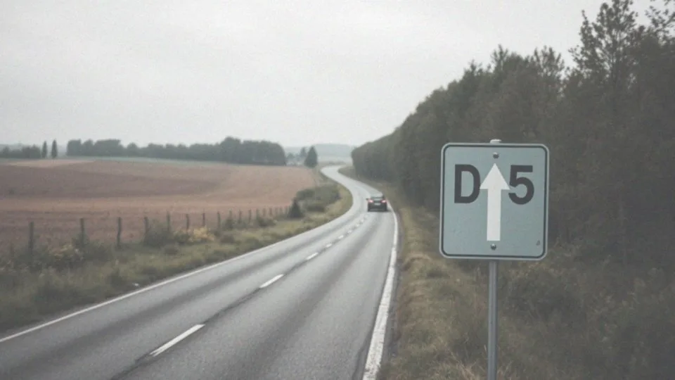 Kto ma pierwszeństwo na zwężonym odcinku drogi z oznaczeniem D-5?
