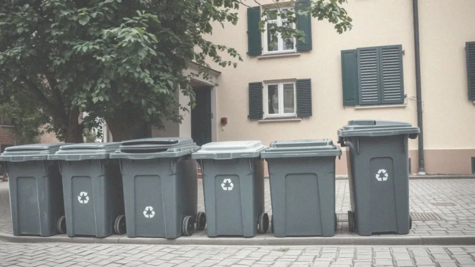 Jaką pojemność ma standardowy pojemnik na odpady?