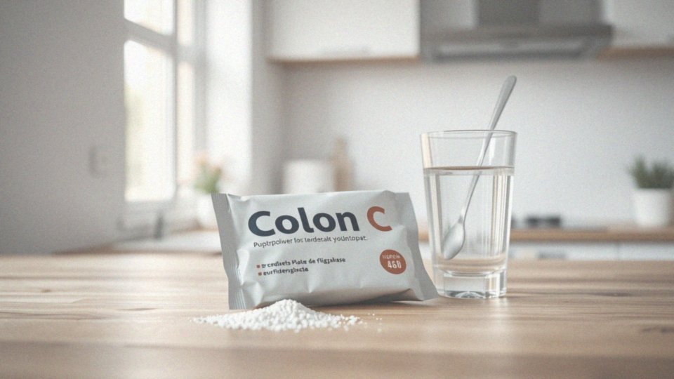 Colon C – jak stosować proszek dla zdrowia jelit?