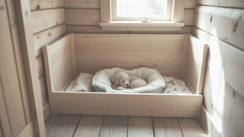 Jak zrobić kojec porodowy dla psa? Praktyczny przewodnik