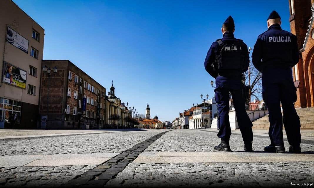 Akcja policyjna z odblaskami dla uczniów w gminie Nowe