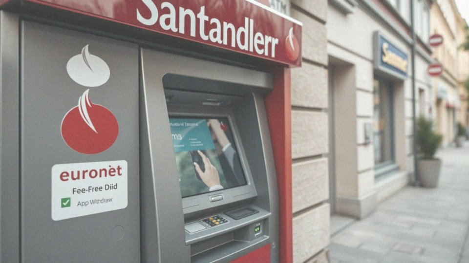 Banco Santander – jakie bankomaty oferują wypłaty bez prowizji?