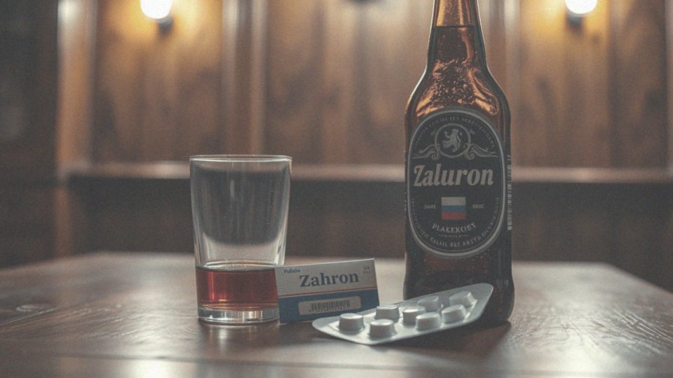 Zahron a alkohol – co warto wiedzieć o ich interakcjach?